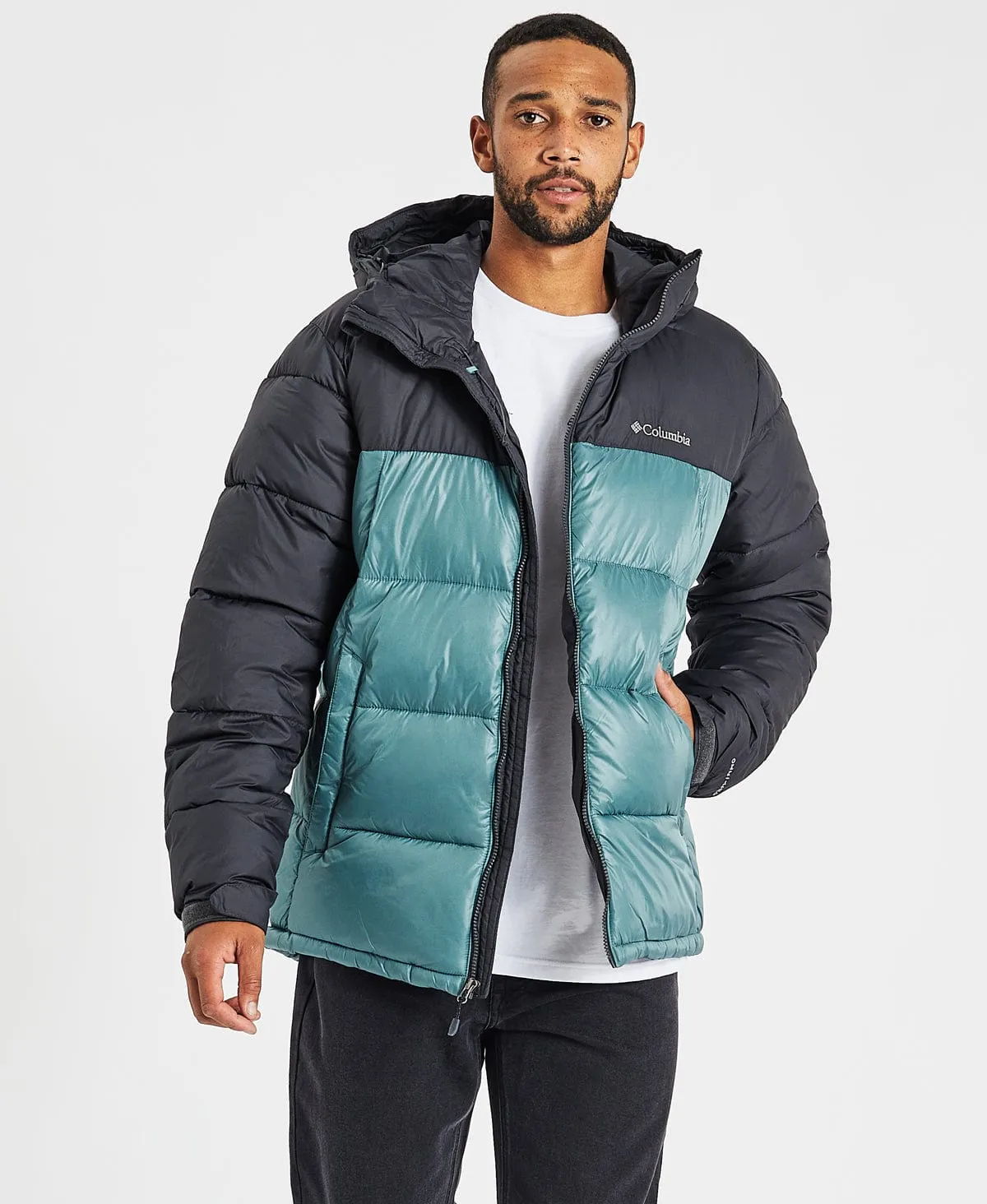 Pike Lake Hooded Jacket Metal Shark Shiny Grey sold by Neverland