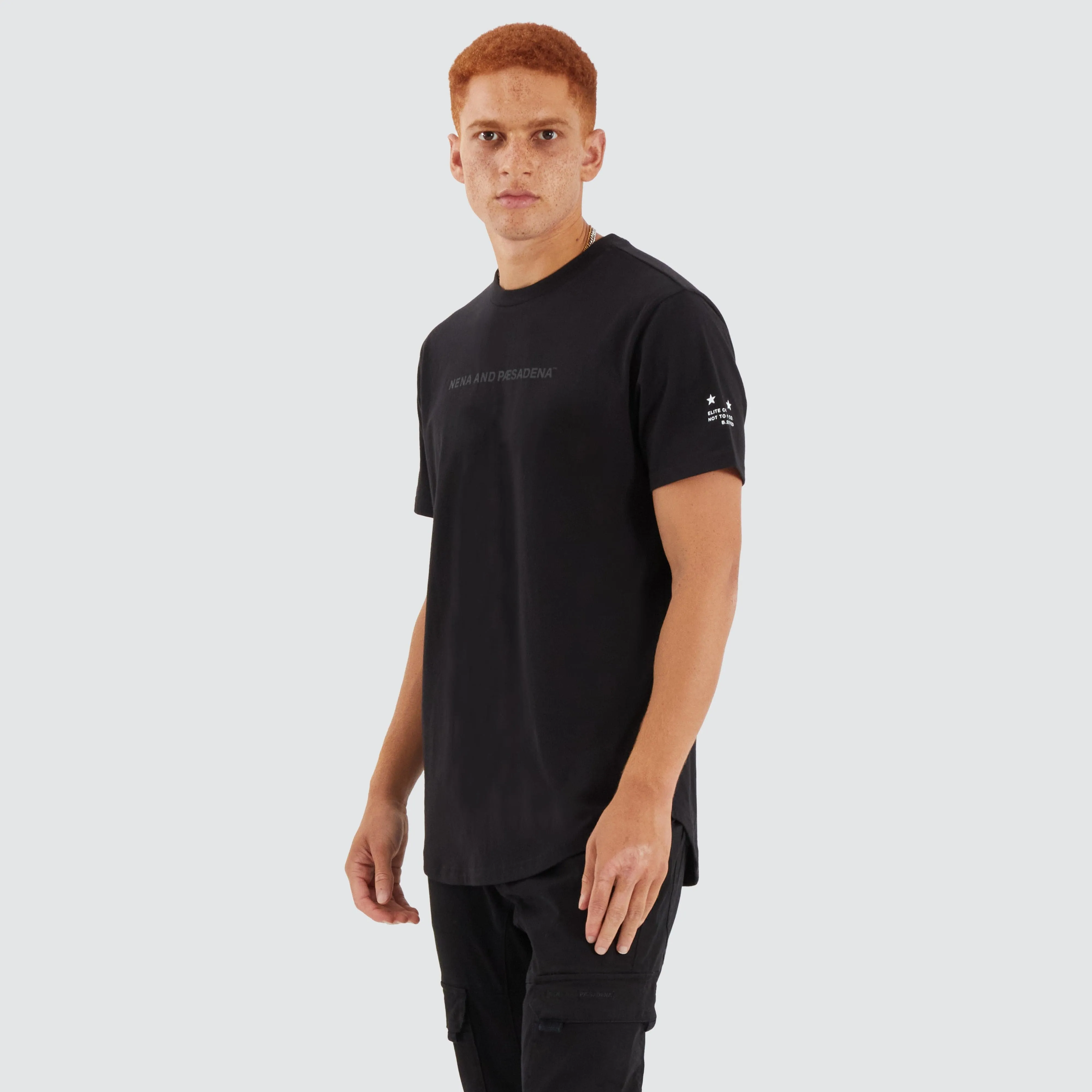 Extension Dual Curved Tee Black/Asphalt sold by Neverland product image thumbnail 2