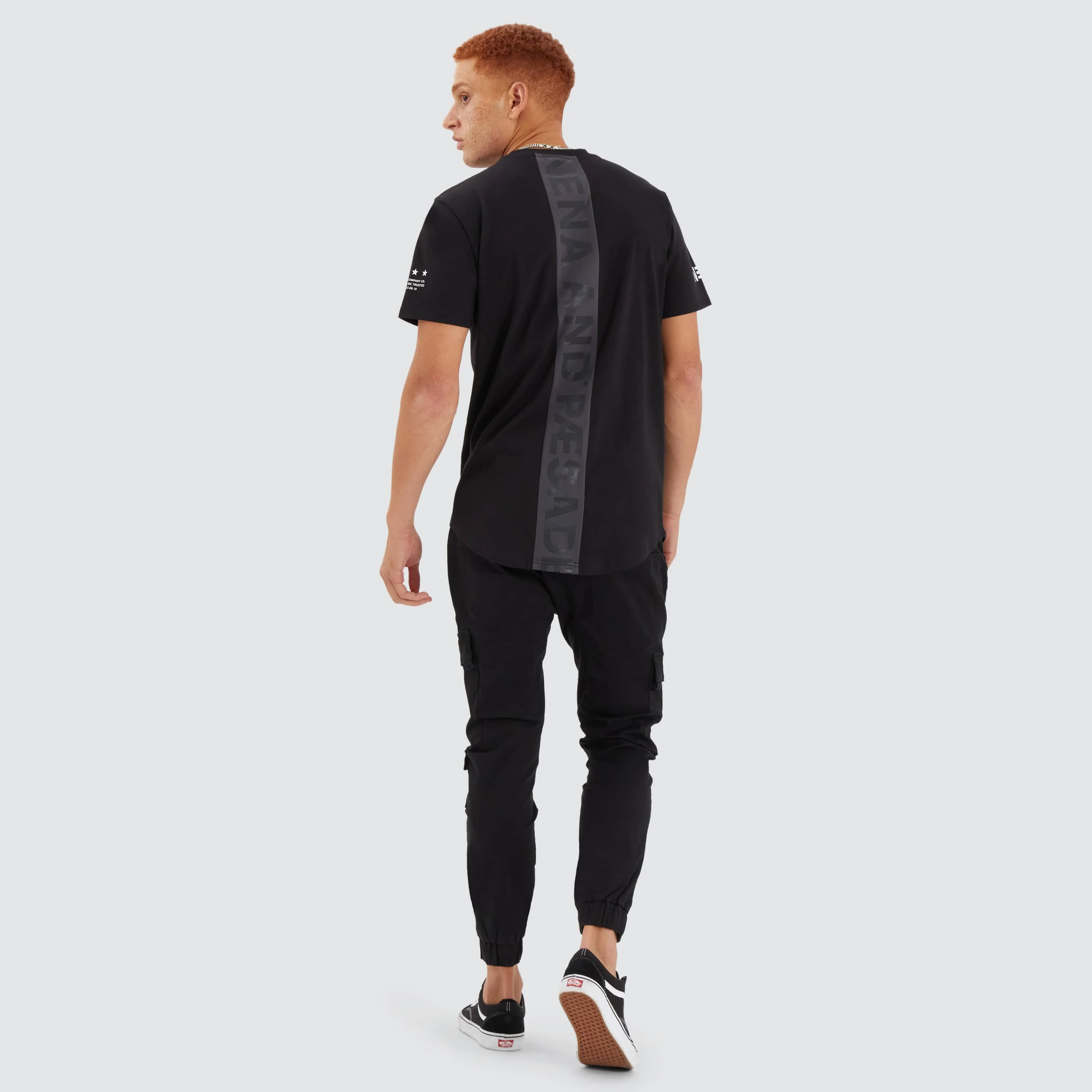 Extension Dual Curved Tee Black/Asphalt sold by Neverland product image thumbnail 5