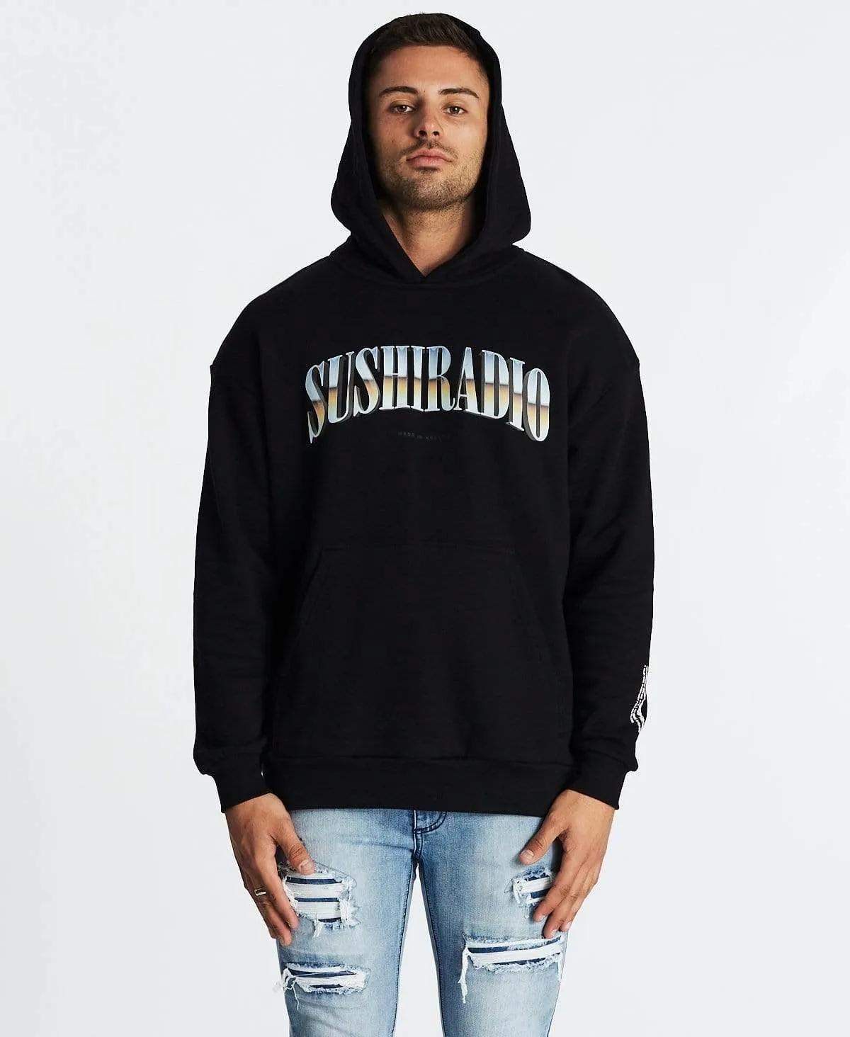Fears Relaxed Hoodie Jet Black sold by Neverland product image thumbnail 4