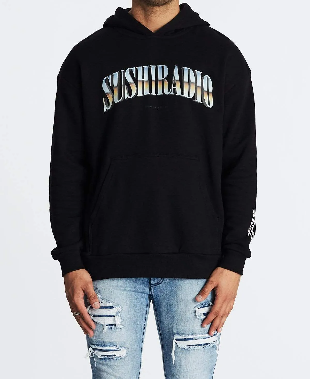 Fears Relaxed Hoodie Jet Black sold by Neverland