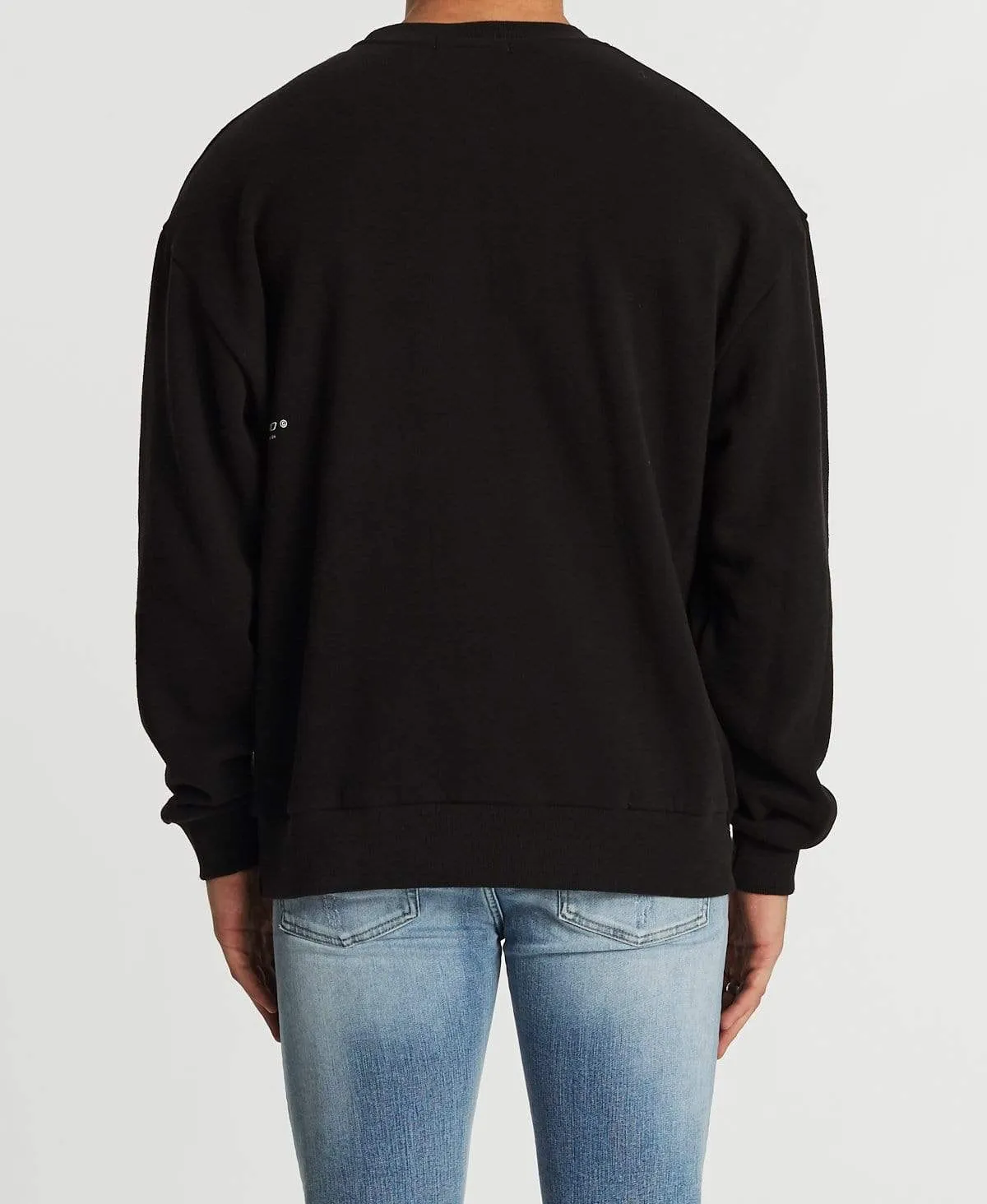 Power Relaxed Jumper Jet Black sold by Neverland product image thumbnail 2