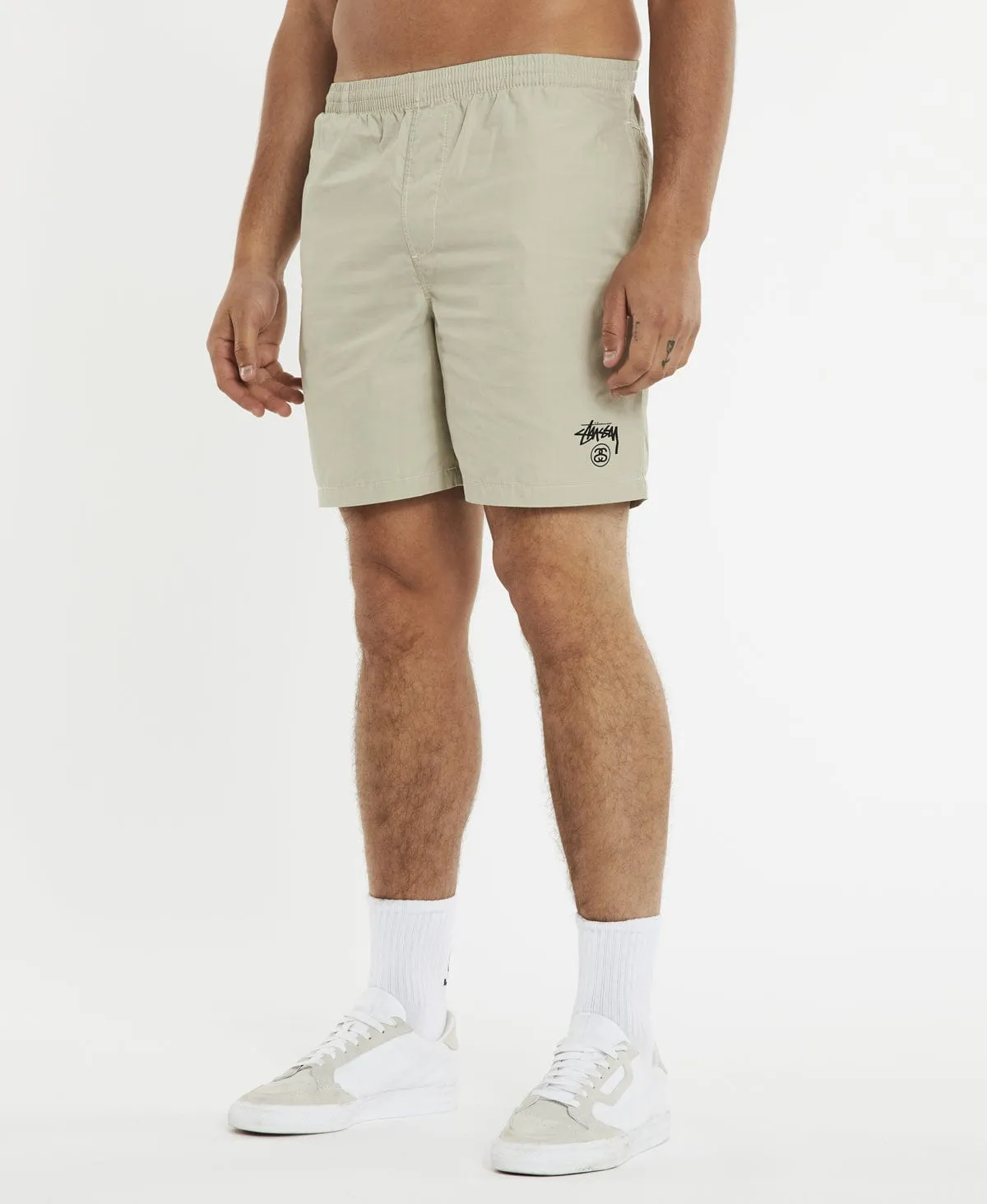 Basic Stock Beach Shorts Cemet Brown sold by Neverland product image thumbnail 3