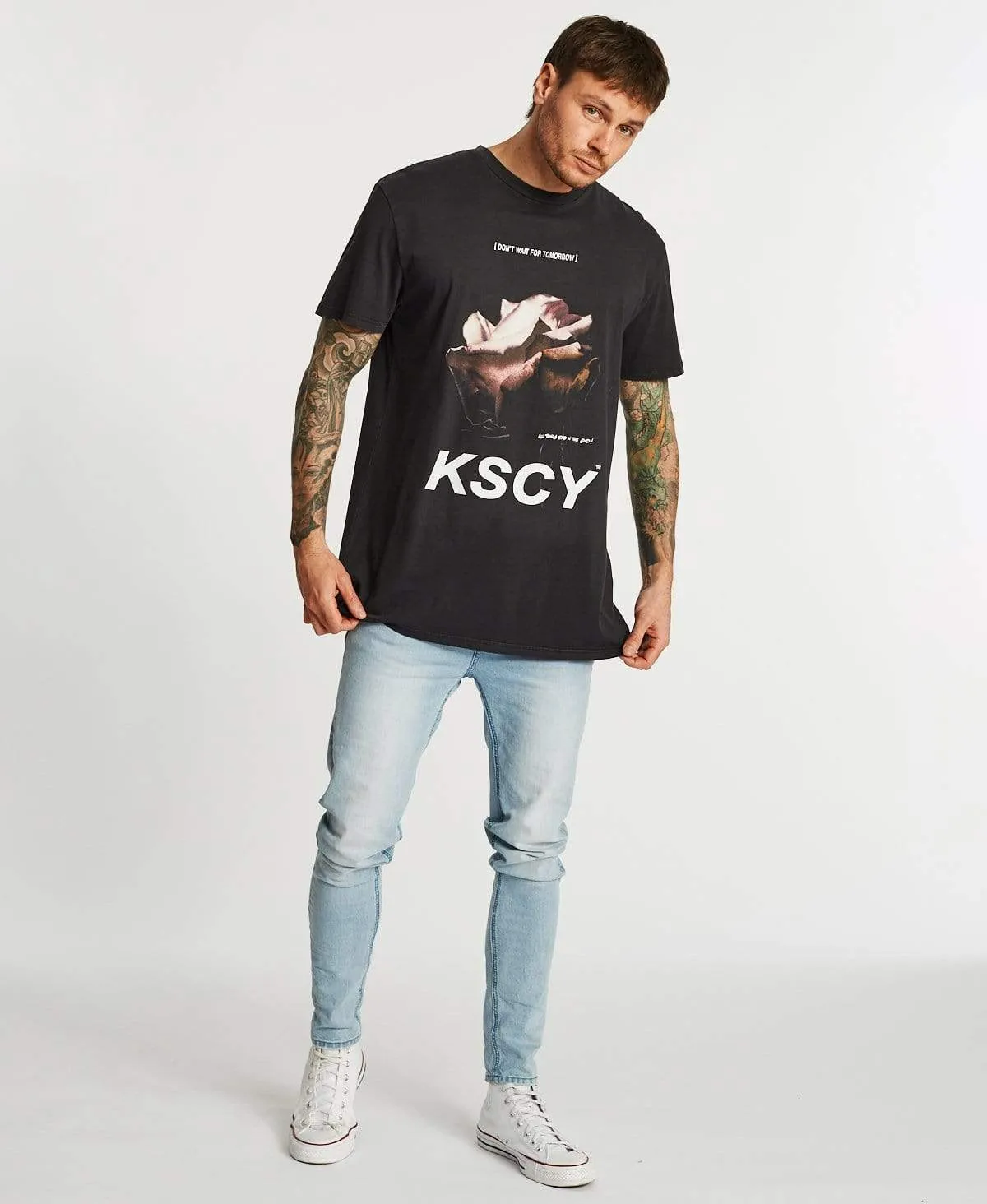 In The End Relaxed T-Shirt Heavy Metal Black sold by Neverland product image thumbnail 4