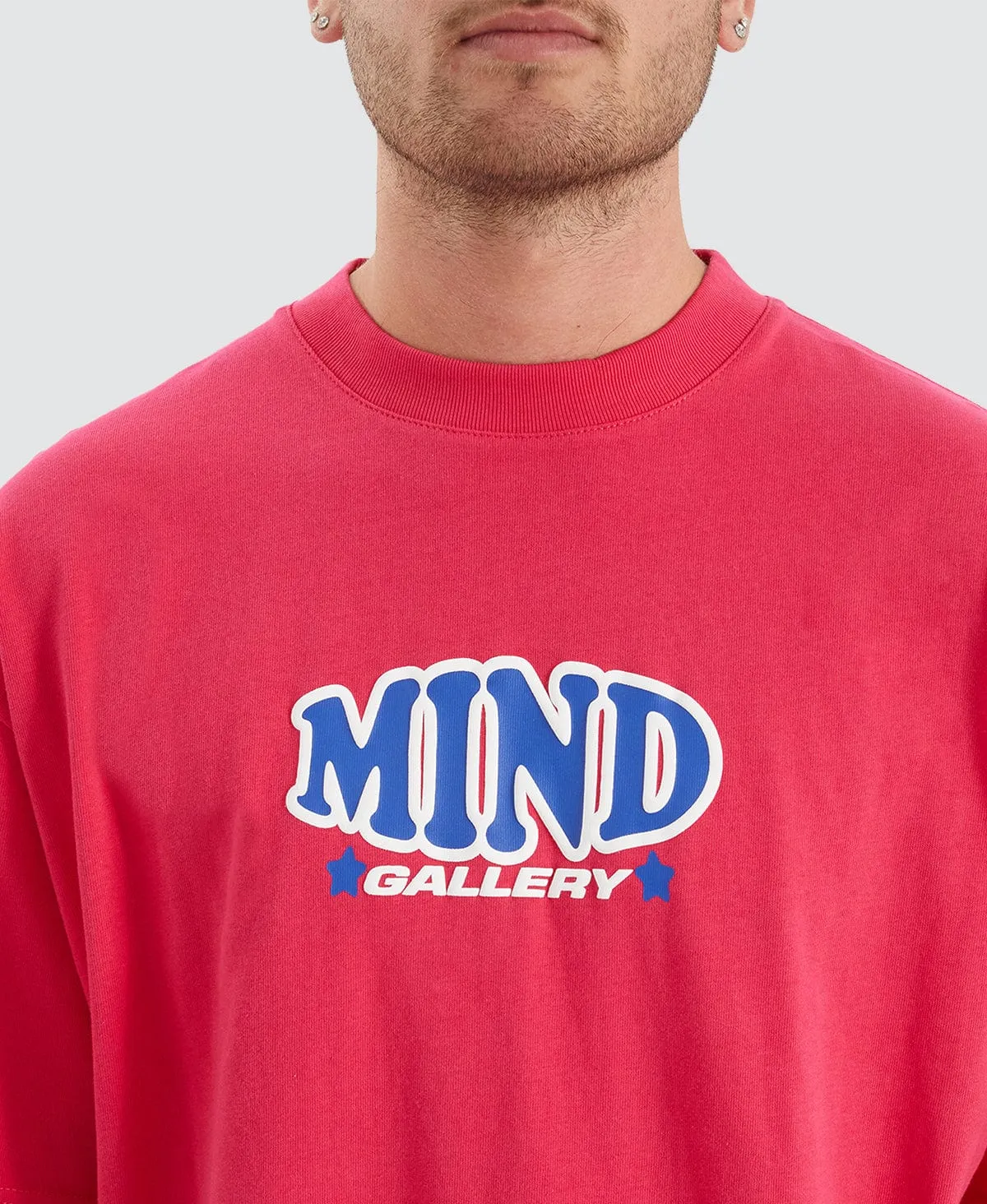 Inflate Extra Heavy Street T-Shirt Virtual Pink sold by Neverland product image thumbnail 2