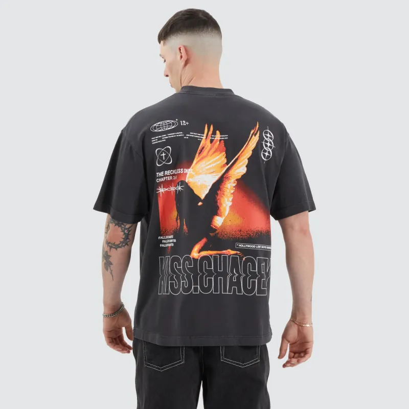 Myst Street Tee Pigment Black sold by Neverland