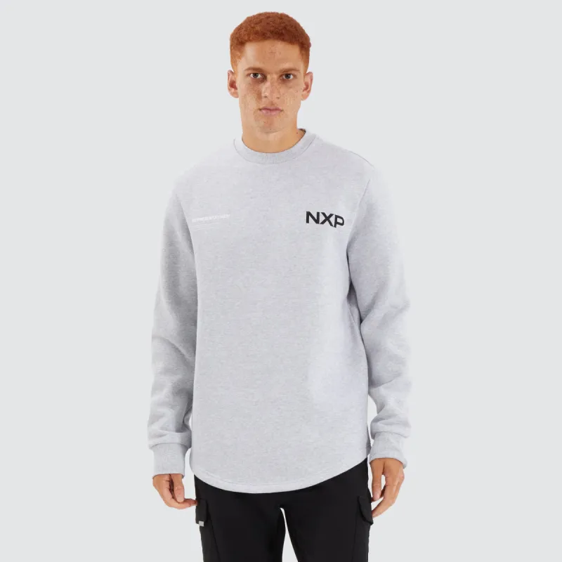 Phase Dual Curved Sweater Grey Marle sold by Neverland