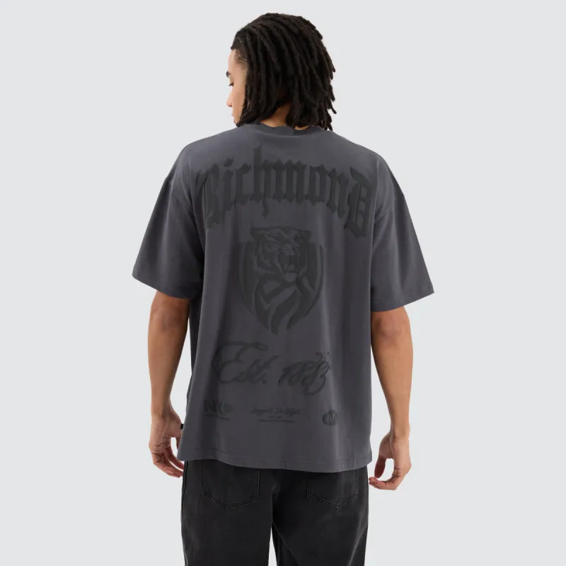 Richmond Tigers AFL Heavy Raptor Tee Asphalt sold by Neverland