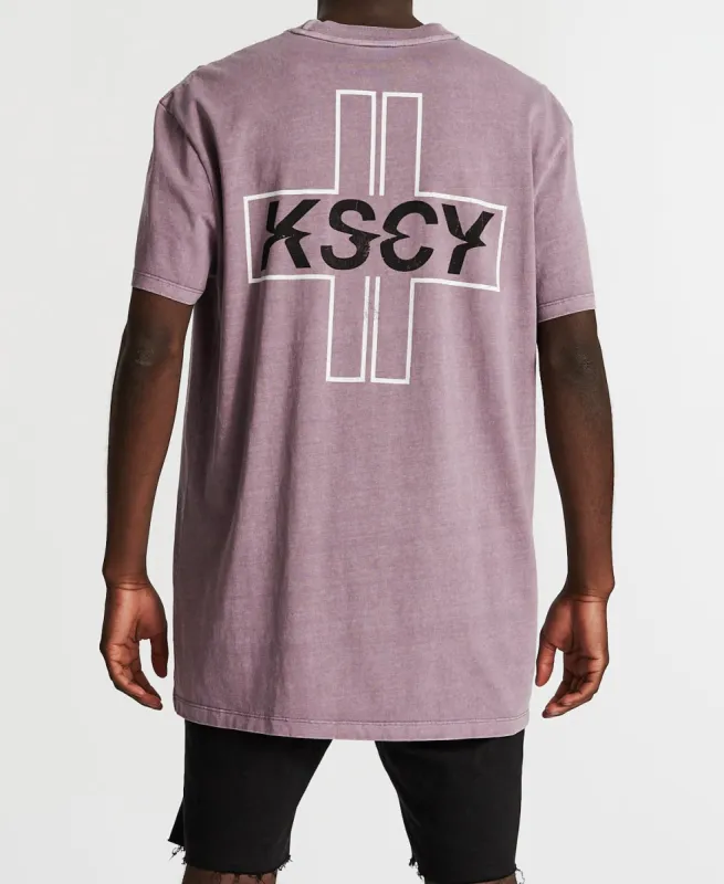Devolution Relaxed T-Shirt Pigment Lilac sold by Neverland