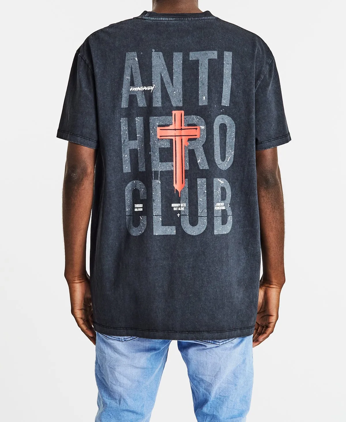 Loaded Relaxed T-Shirt Pigment Black sold by Neverland