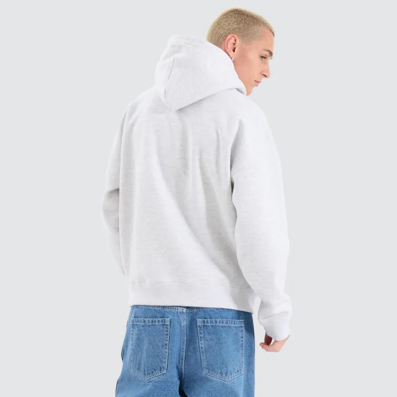 Airdrie Box Fit Hoodie Snow Marle sold by Neverland