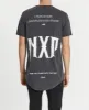 Flames Cape Back T-Shirt Pigment Asphalt sold by Neverland