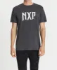 Flames Cape Back T-Shirt Pigment Asphalt sold by Neverland