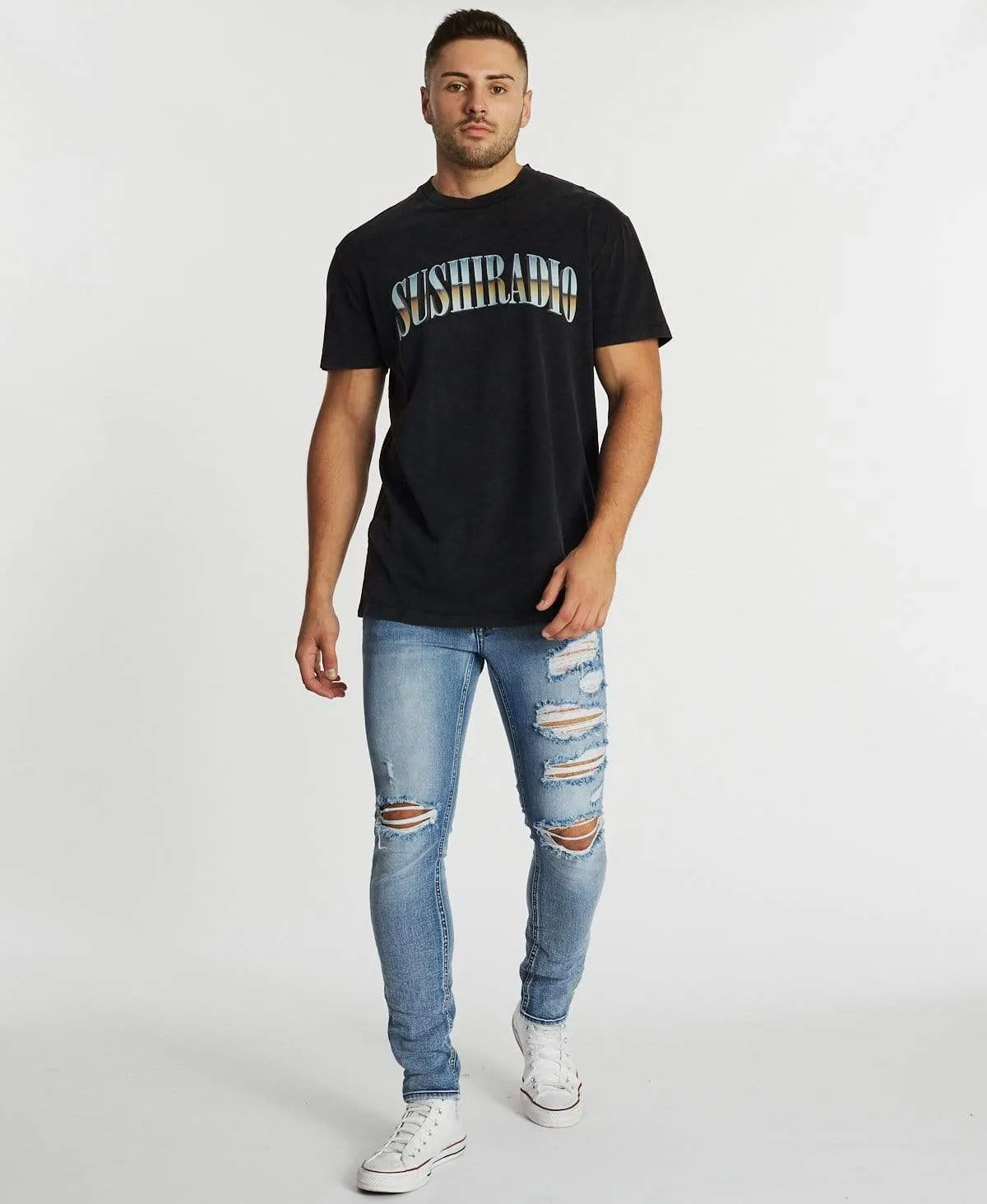 Trader Relaxed T-Shirt Mineral Black sold by Neverland product image thumbnail 4