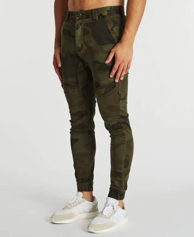 Flight Pants Overdyed Camo sold by Neverland