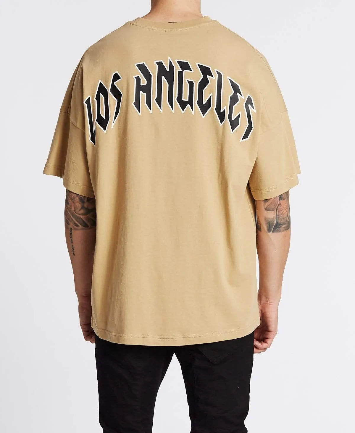 Badore Oversized T-Shirt Dodgers Khaki sold by Neverland product image thumbnail 2