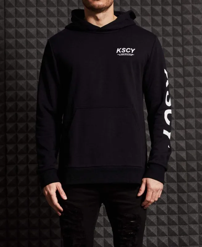 All Things End Step Hem Hoodie Black sold by Neverland