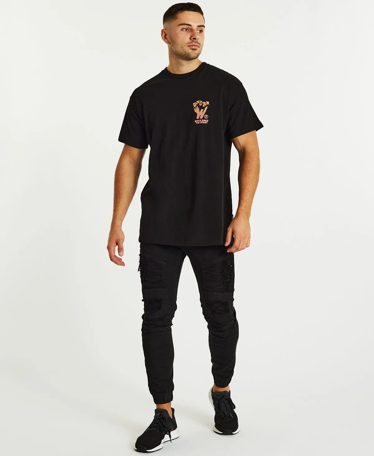 Adverse Custom Fit T-Shirt Black sold by Neverland product image thumbnail 4