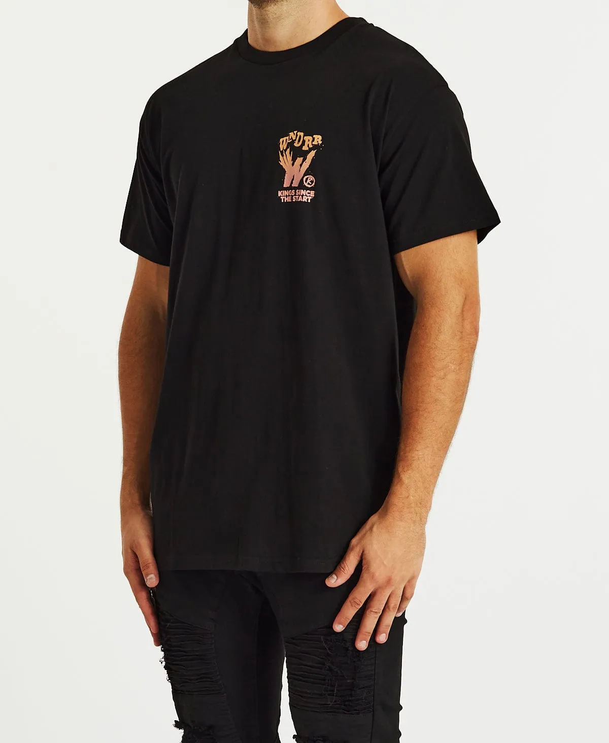 Adverse Custom Fit T-Shirt Black sold by Neverland product image thumbnail 3