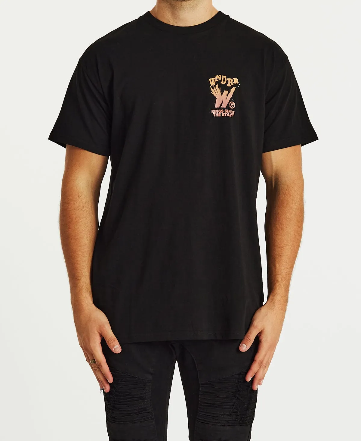 Adverse Custom Fit T-Shirt Black sold by Neverland product image thumbnail 2