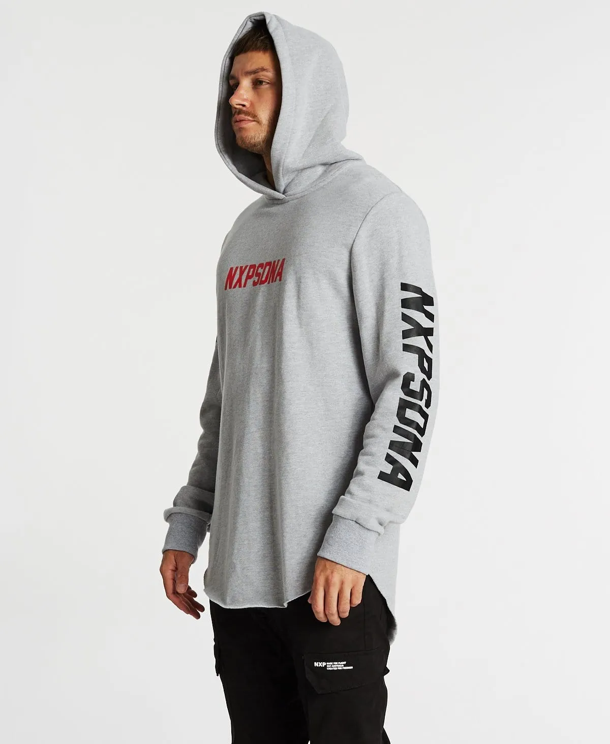 Halcon Baseball Hoodie Grey Marle sold by Neverland product image thumbnail 4
