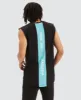 Doin' Fine Dual Curved Muscle Tee Jet Black sold by Neverland
