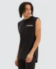 Doin' Fine Dual Curved Muscle Tee Jet Black sold by Neverland