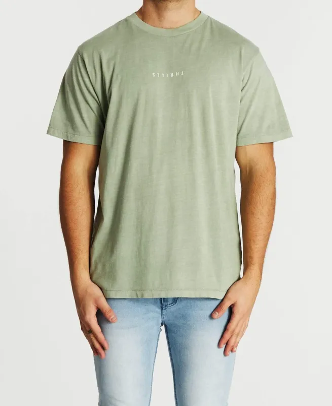 Minimal Thrills Merch Fit T-Shirt Eucalyptus sold by Neverland