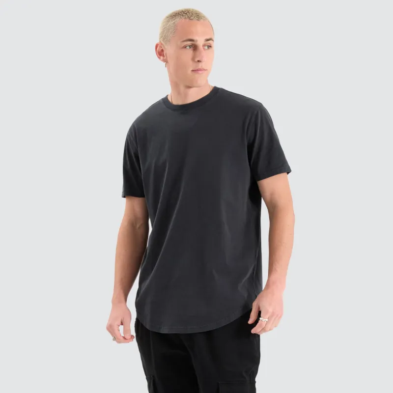 Fargo Dual Curved Tee Pigment Black sold by Neverland