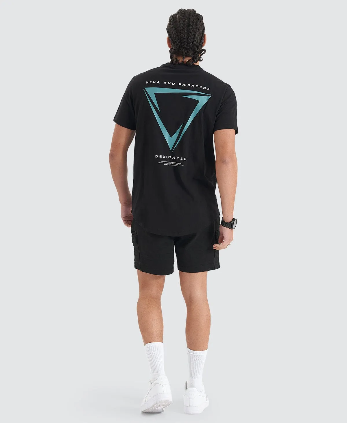 Downforce Dual Curved Tee Jet Black sold by Neverland product image thumbnail 5