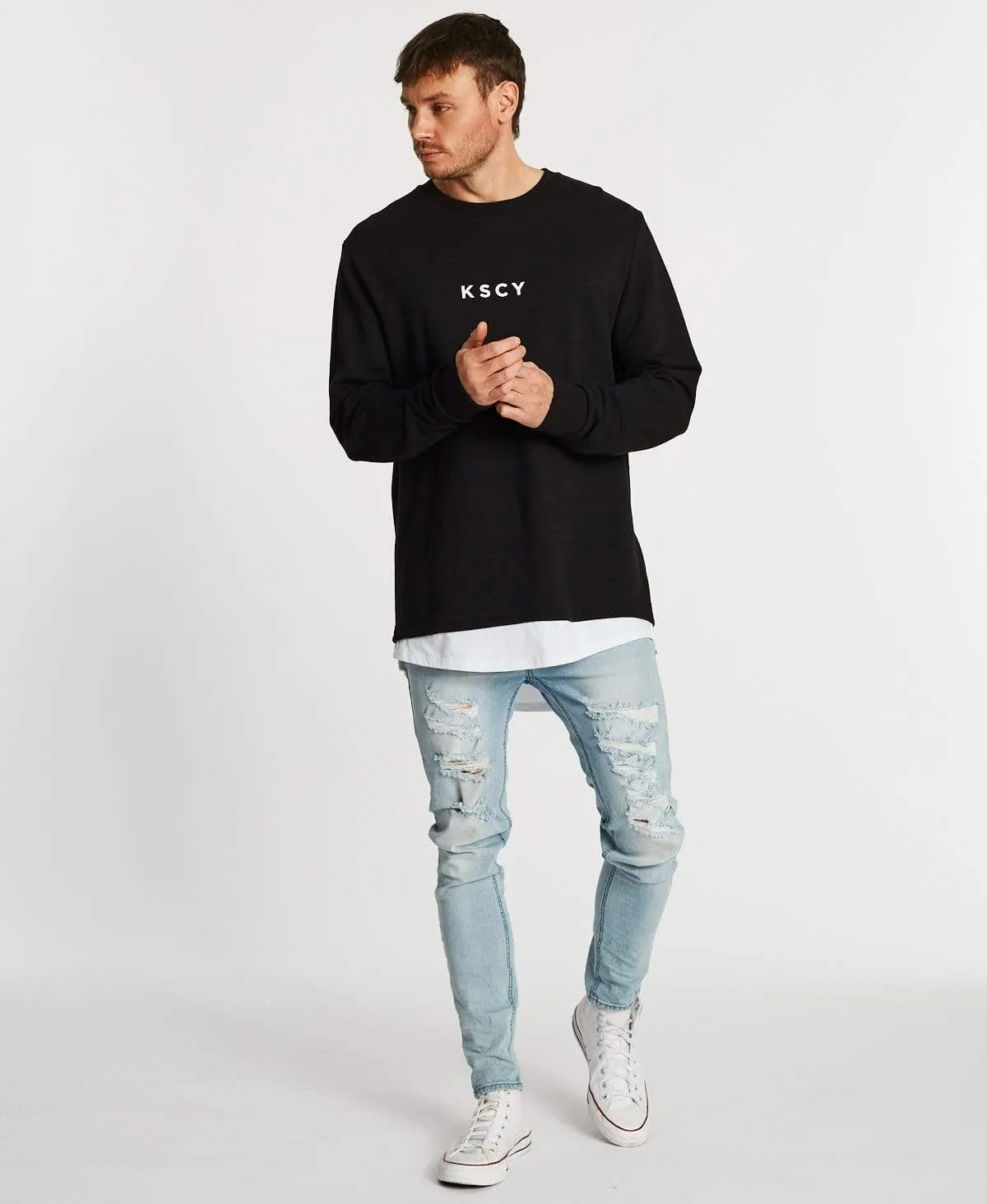 Brooklyn Layered Jumper Jet Black sold by Neverland product image thumbnail 5