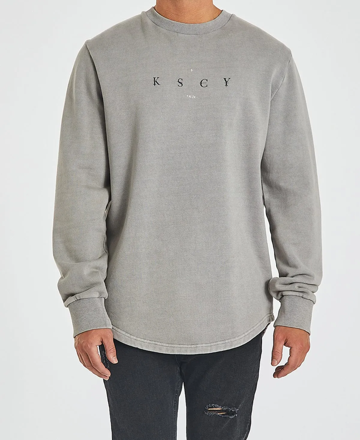 Palomae Dual Curved Jumper Pigment Gull Neutral sold by Neverland product image thumbnail 4