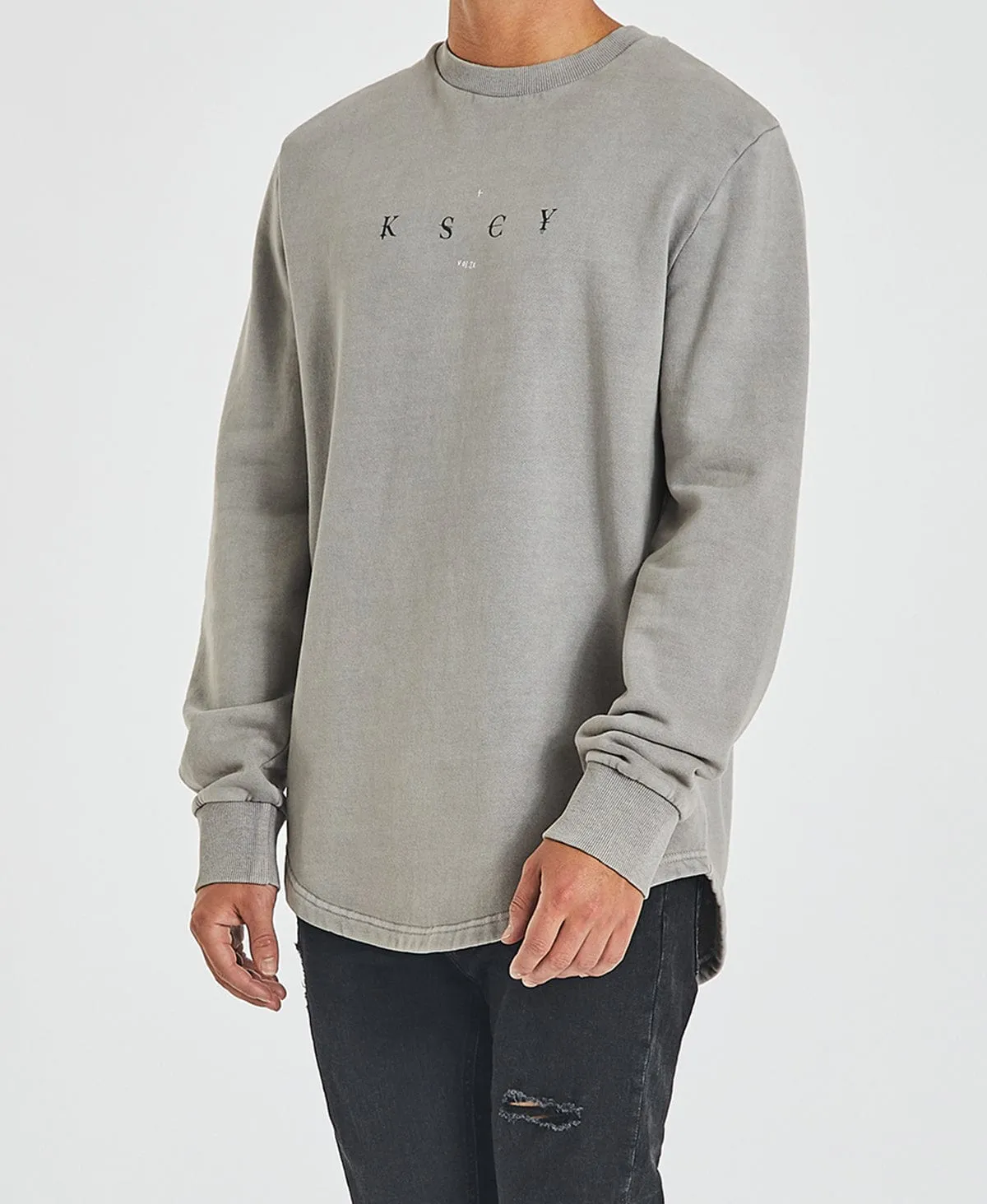 Palomae Dual Curved Jumper Pigment Gull Neutral sold by Neverland product image thumbnail 5