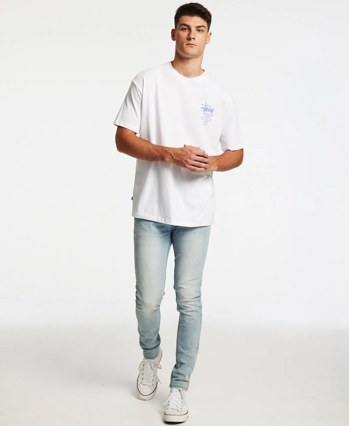 World Tour T-Shirt True White sold by Neverland product image thumbnail 4