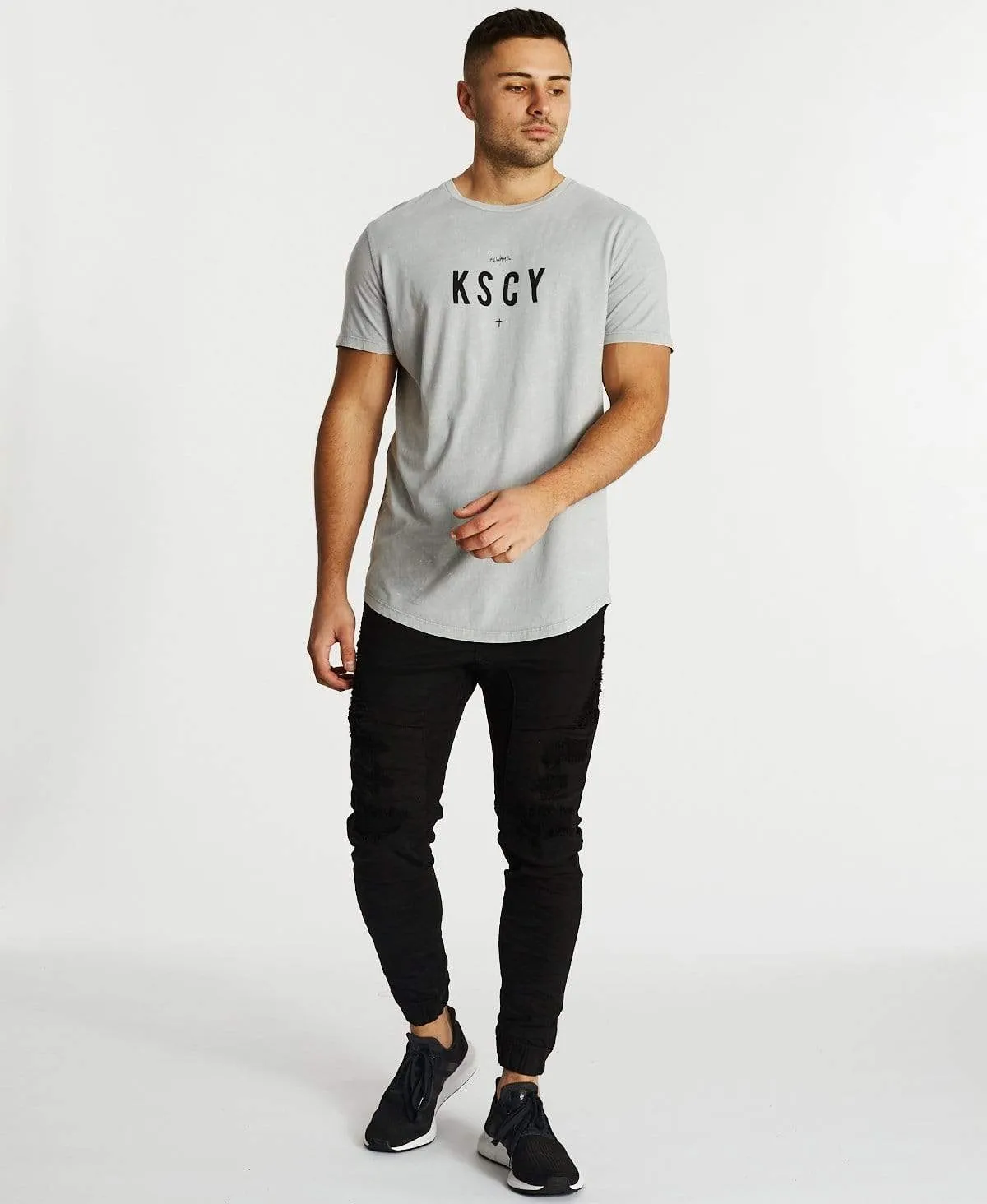 The Dawn Dual Curved T-Shirt Acid Quarry sold by Neverland product image thumbnail 4