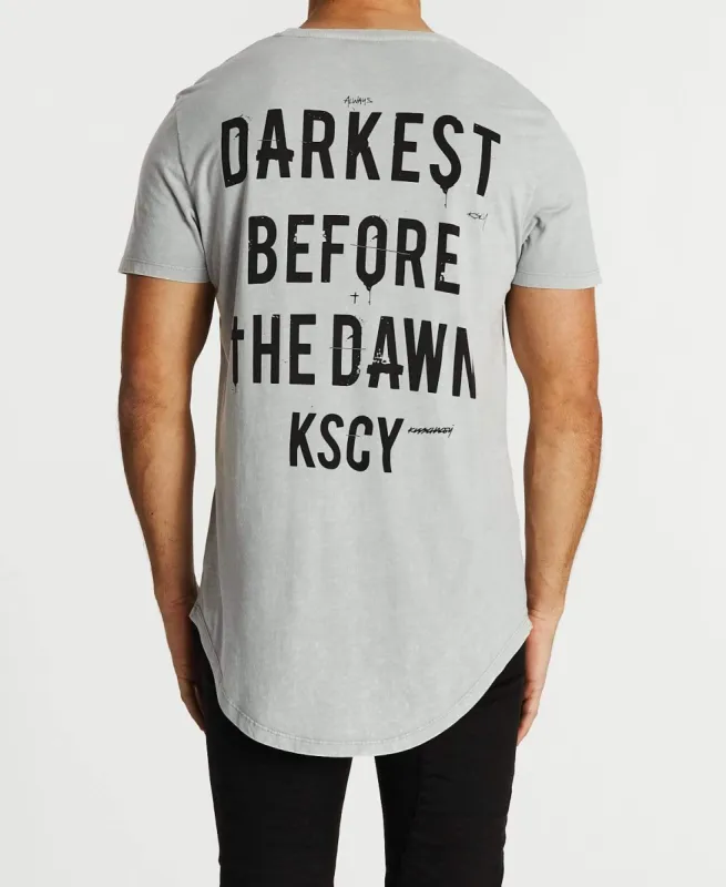 The Dawn Dual Curved T-Shirt Acid Quarry sold by Neverland