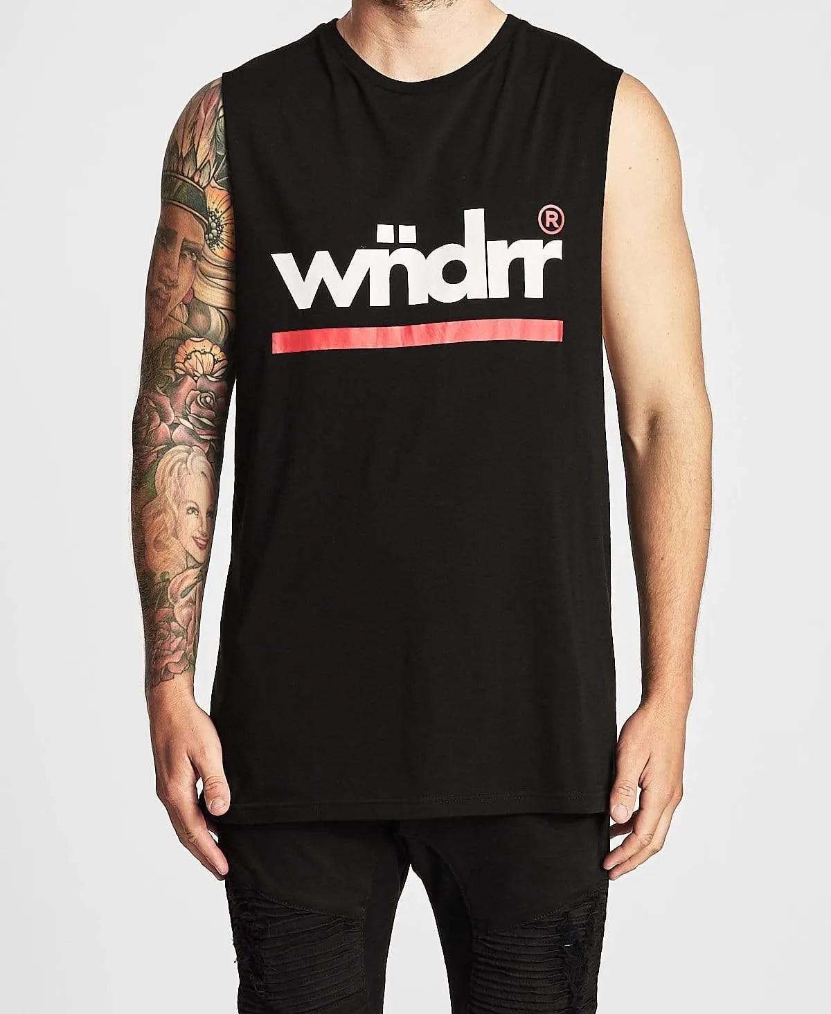 Revive Muscle Tee Black sold by Neverland