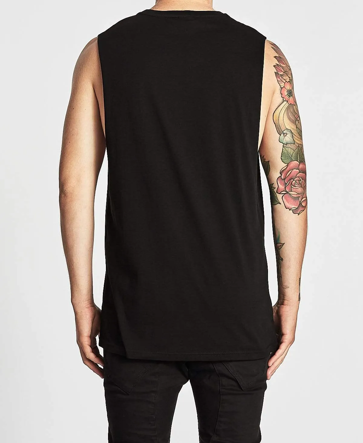 Revive Muscle Tee Black sold by Neverland product image thumbnail 2