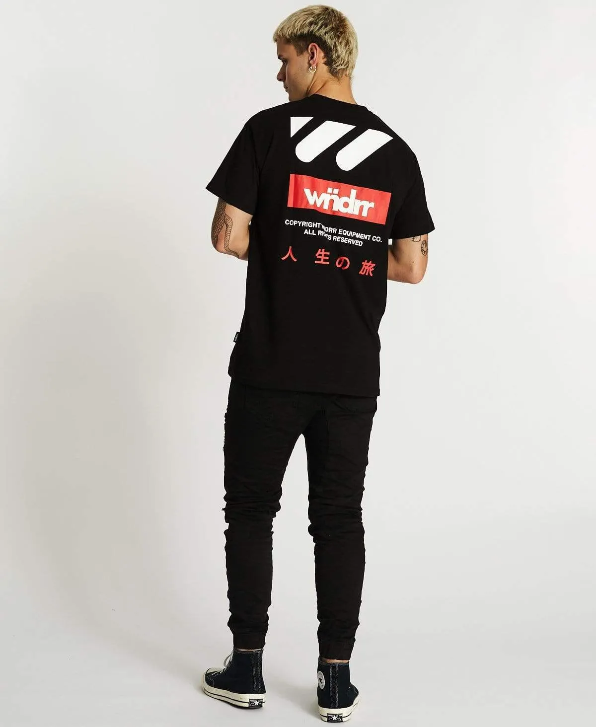 Tetsu Custom Fit T-Shirt Black sold by Neverland product image thumbnail 4