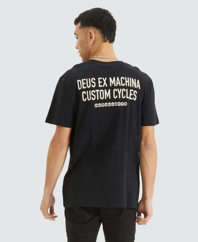 Inline T-Shirt Black sold by Neverland