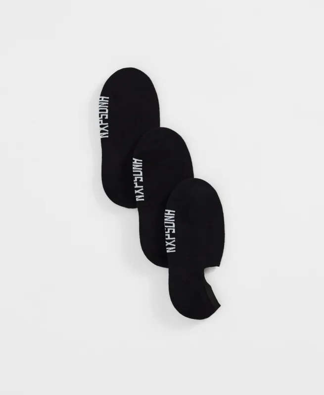 NXP Invisible Socks 3 Pack Black sold by Neverland