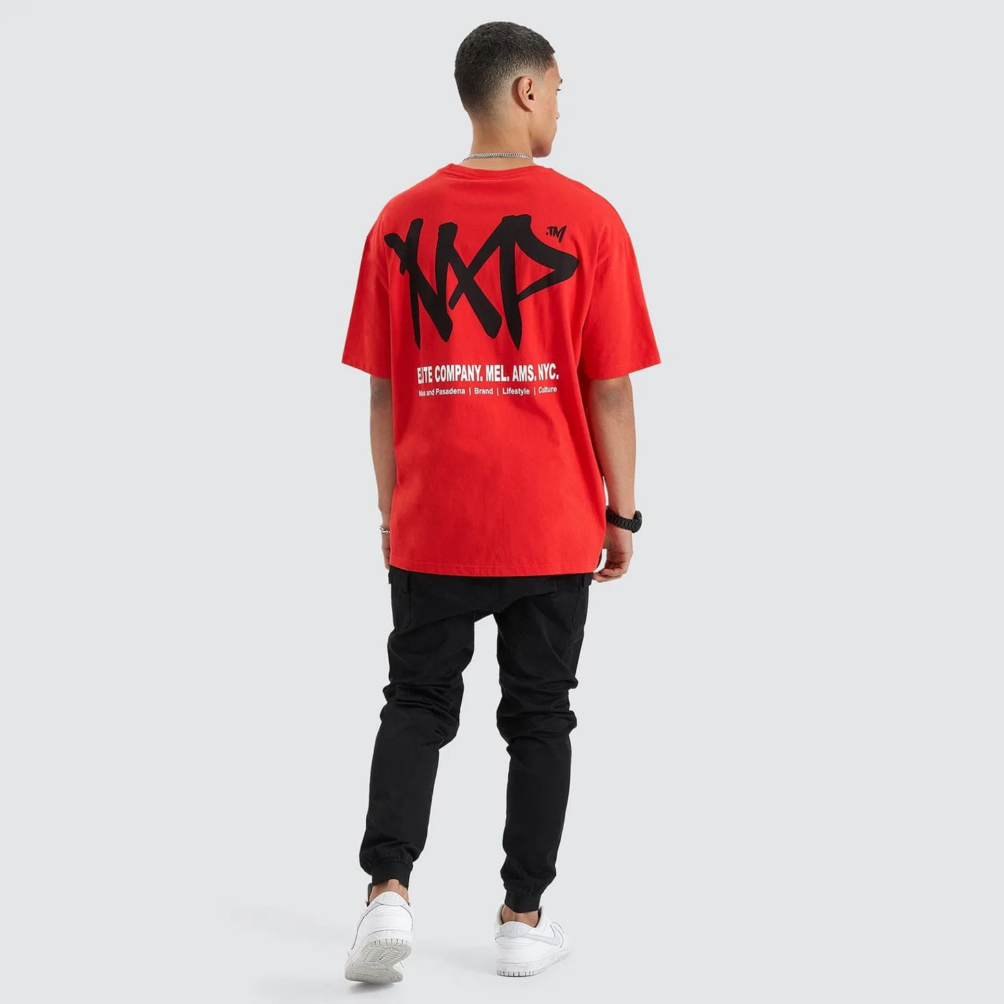 Never Heavy Tee Poppy Red sold by Neverland product image thumbnail 5