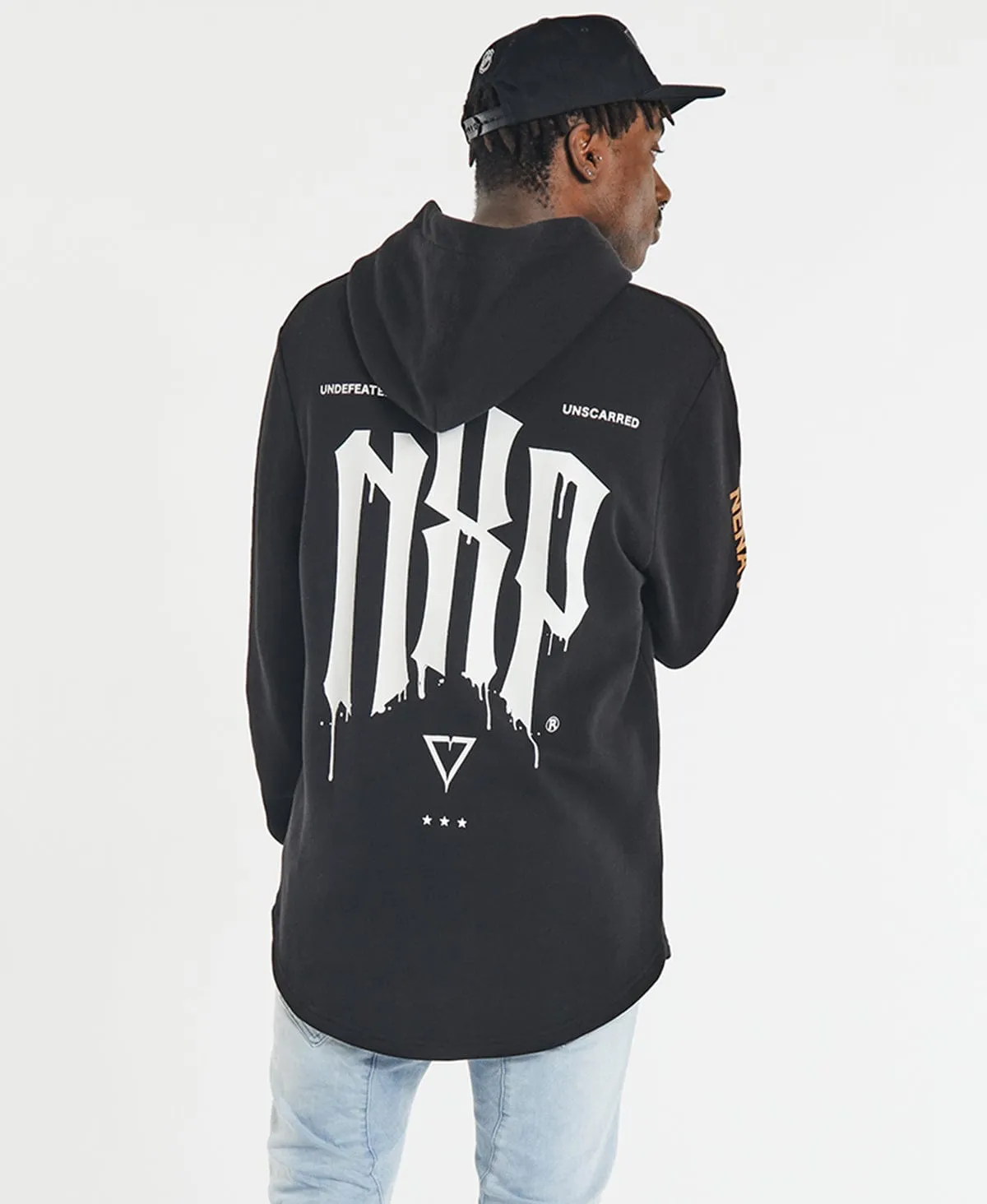 Sphere Dual Curved Hoodie Jet Black sold by Neverland