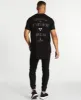 Downfall Cape Back T-Shirt Jet Black sold by Neverland