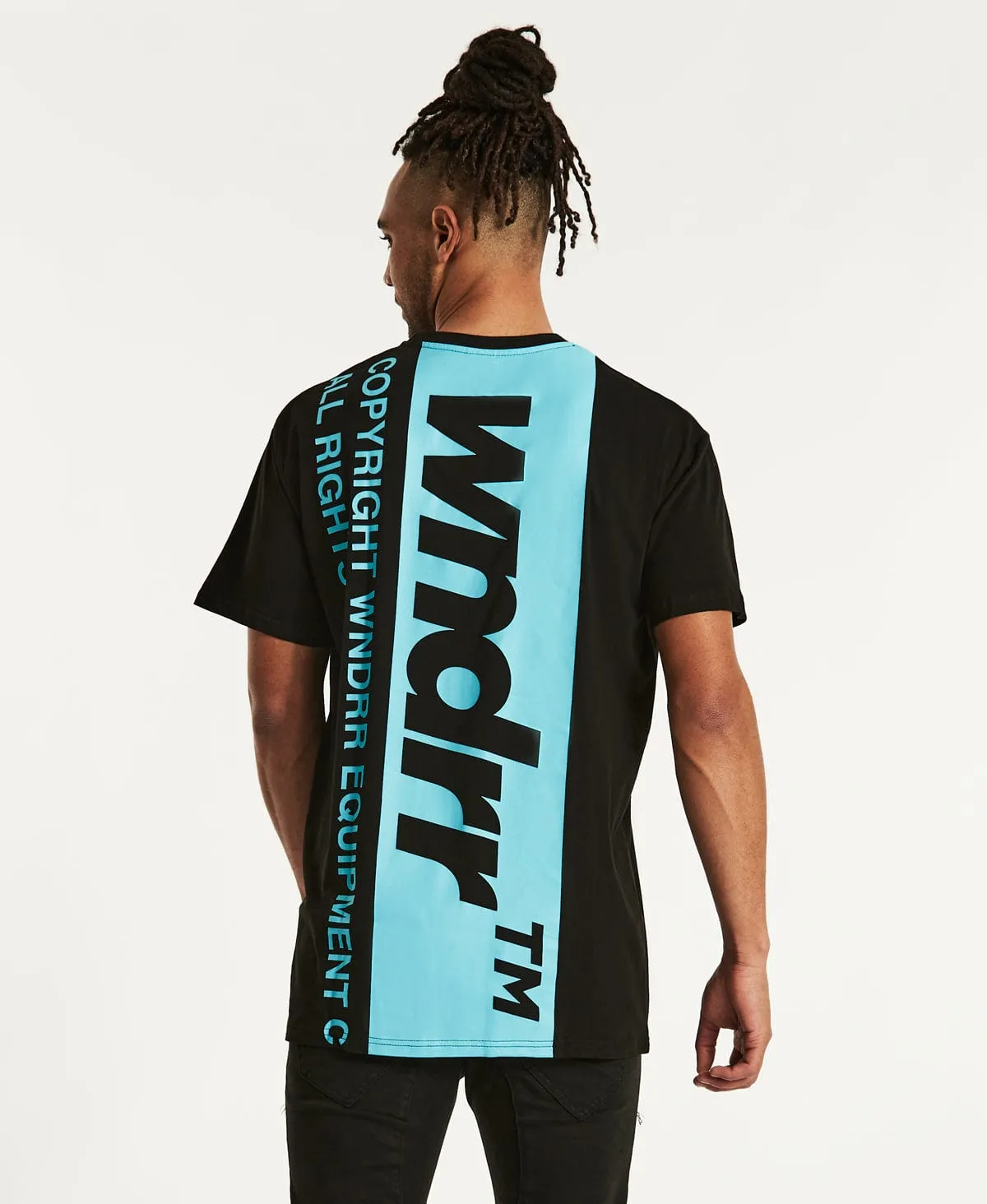 Outlash Custom Fit T-Shirt Black/Teal sold by Neverland