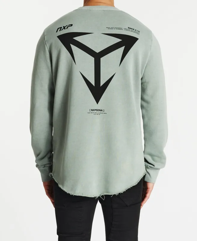 Origins Dual Curved Jumper Pigment Sage sold by Neverland