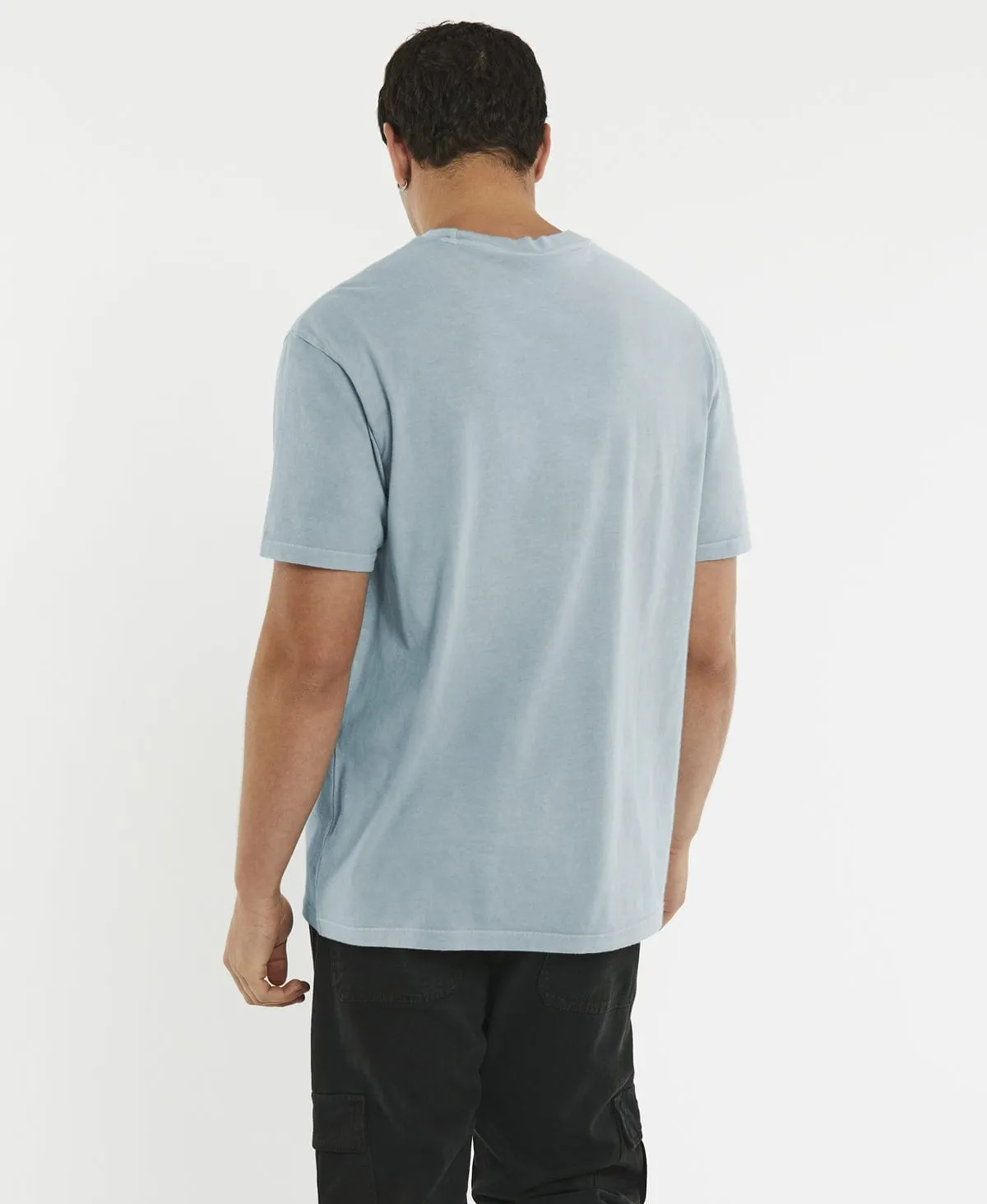 Coast to Coast Relaxed T-Shirt Pigment Pearl Blue sold by Neverland product image thumbnail 2