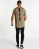 Devoue Dual Curved T-Shirt Khaki sold by Neverland