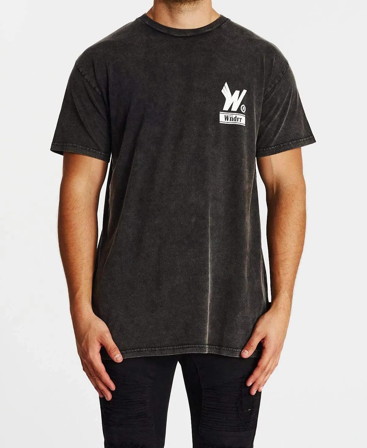 Aero Custom Fit T-Shirt Washed Black sold by Neverland product image thumbnail 2