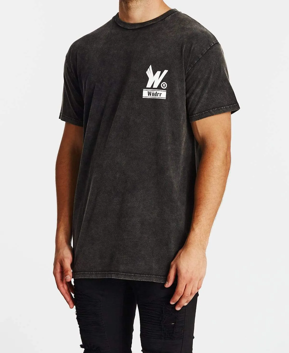 Aero Custom Fit T-Shirt Washed Black sold by Neverland product image thumbnail 3
